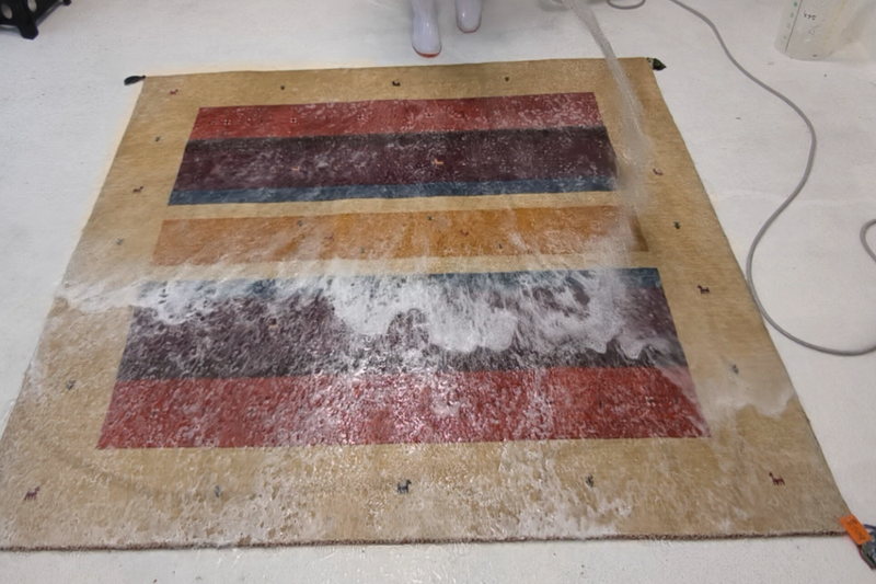 萩原ギャッベのクリーニングお任せください